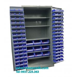 Tủ dụng cụ VT-T13, tủ để linh kiện, tủ để ốc vít, tủ để dụng cụ cơ khí